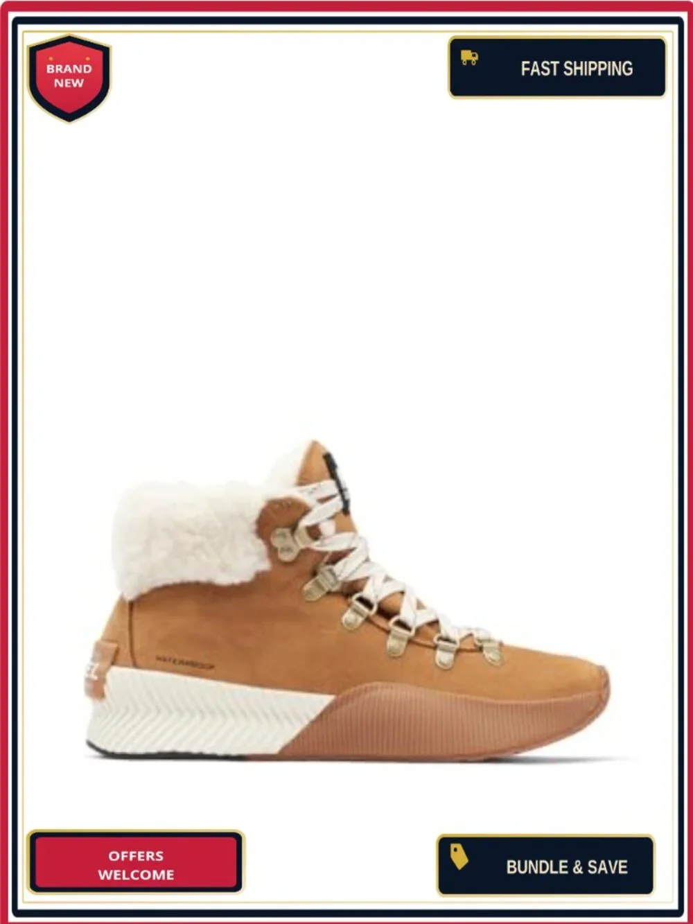 Sorel Out N About III Conquest Winter Waterproof Suede Lace-Up Boots